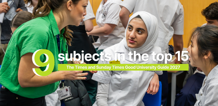 UEA celebrates strong subject performances in national rankings