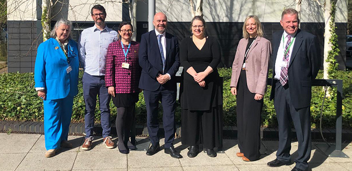 Chief Nursing Officer visits UEA’s leading training programme