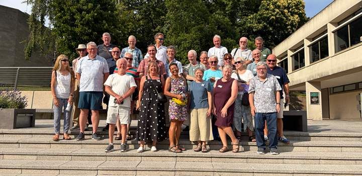 ENV78 group photo in the Square during June 2026 Reunion Event