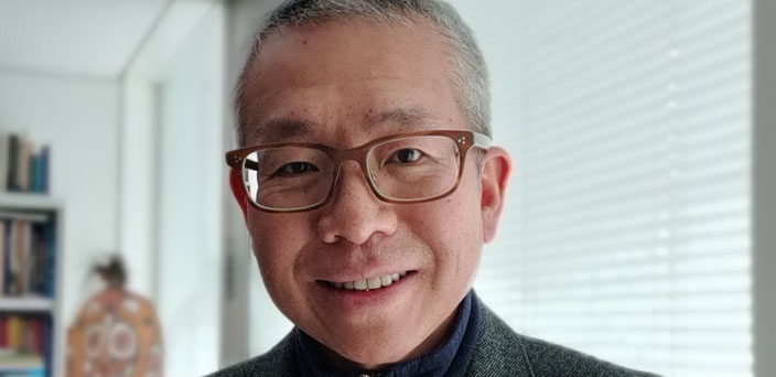 Prof George Lau is pictured in an office