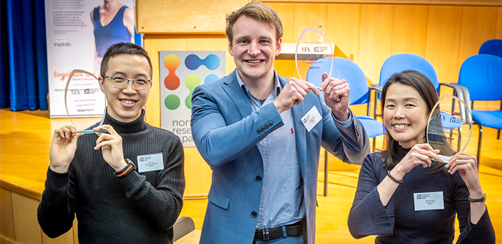 Innovation Hothouse winners showcase best of innovation and tech across UEA and Norwich Research Park