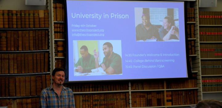 A photo of the Crito  anniversary event