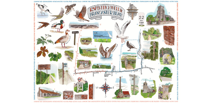 Walking without being wired: academics help hotel guests go digital-free with hand drawn maps