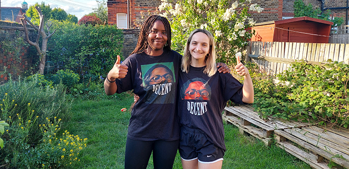 Naomi Rhodes and Jodie Snow