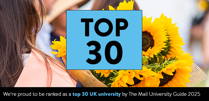 UEA into the top 30 of The Mail University Guide