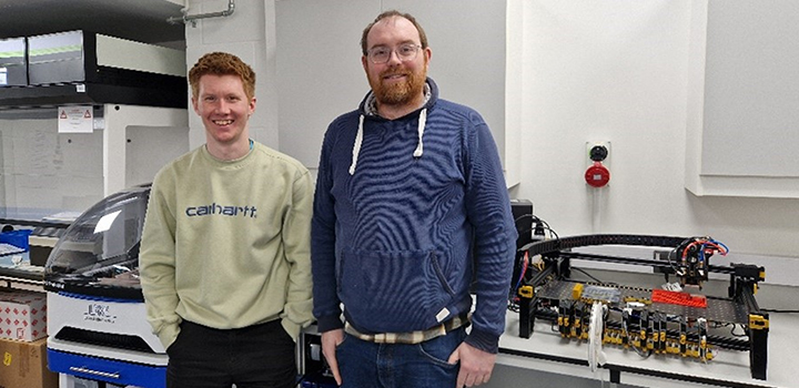 EMP students Jack Bobbin and Robert Avery