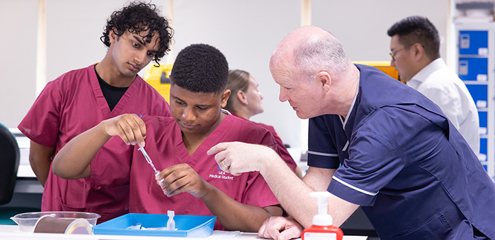 Thirty students are underway with a new Graduate Entry Medical course at the University of East Anglia (UEA)