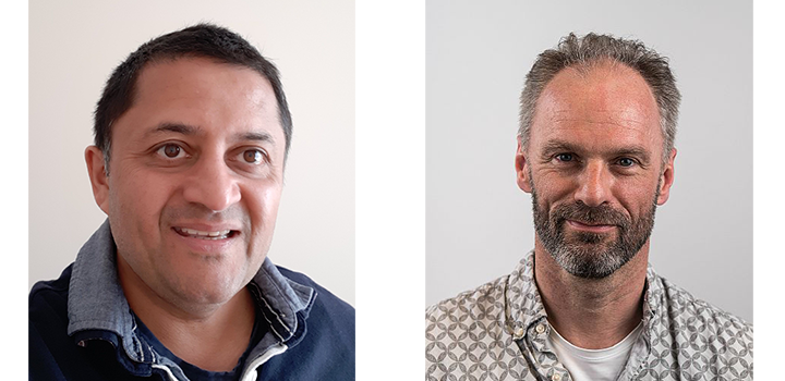 Prof Manoj Joshi and Prof Adrian Matthews