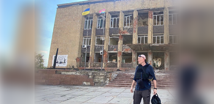 Brian Dooley in Ukraine