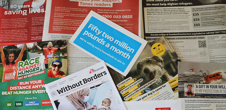 Charity adverts supporting international causes still focus predominantly on Africa