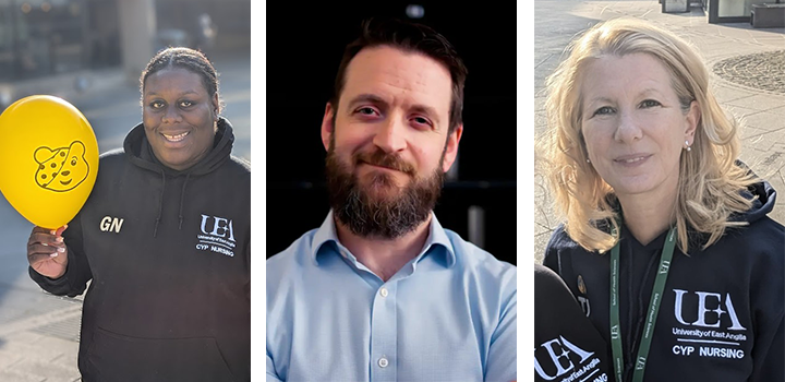 Image L-R: Gabriella Nshirahene, Joe Ellis-Gage, Teresa Johnson