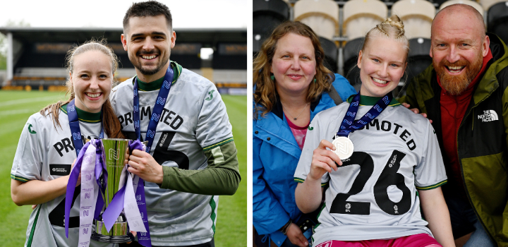 Meet the UEA lecturer and student who helped Norwich City Women win historic promotion to Tier 3 of women's football
