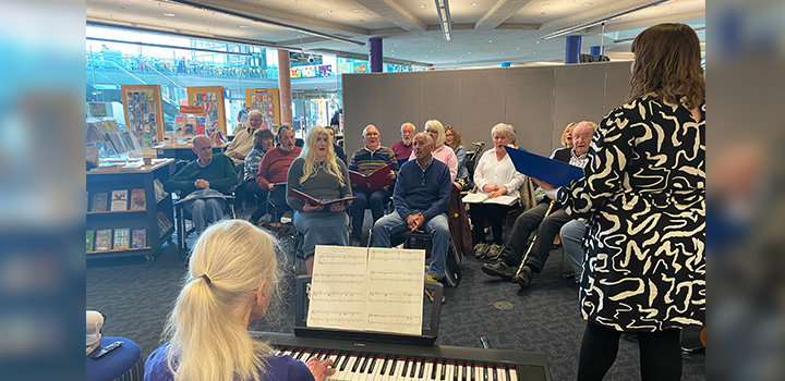 First choir in region for people with language disorder after brain injury