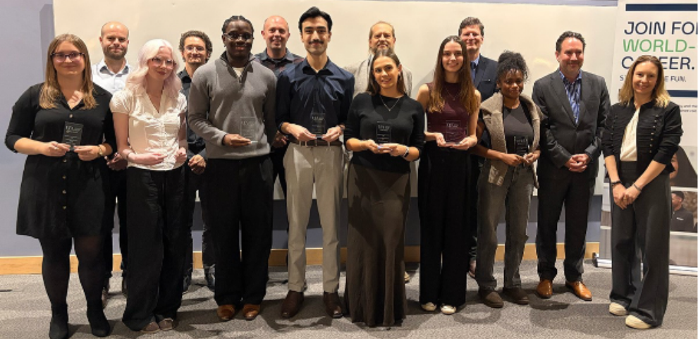 Placement students celebrated at awards event