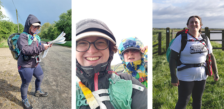 UEA students hike 55km of the Wherryman’s Way for charity