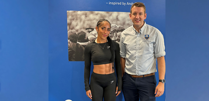 L-R: Serena Grace, Joe Skeet