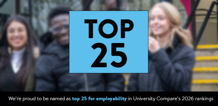 University Compare names UEA in top 25 for employability