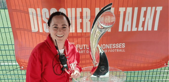 Course Director called up for international football duty