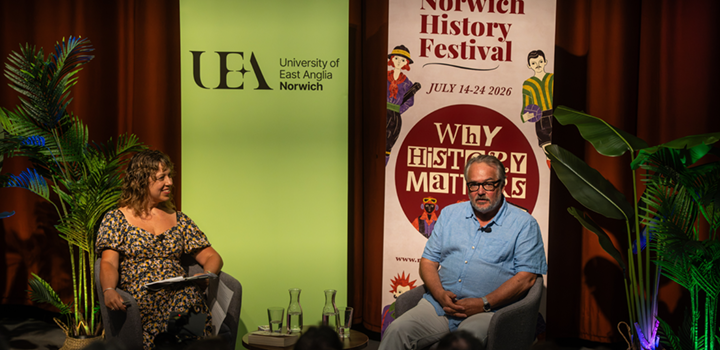 Charlie Higson returns to campus