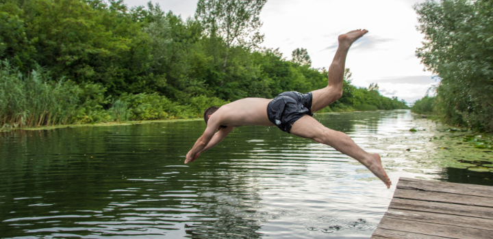 Swimming in rivers and lakes linked to higher risk of stomach bugs and rashes