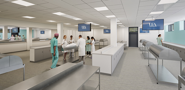 Anatomy Suite teaching room (image credit: LSI Architects)