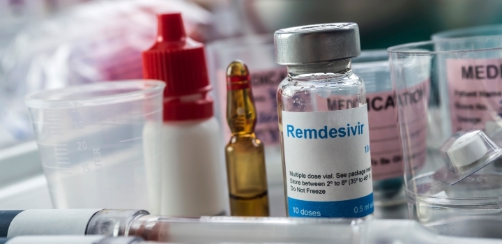 medication bottles remdesivir