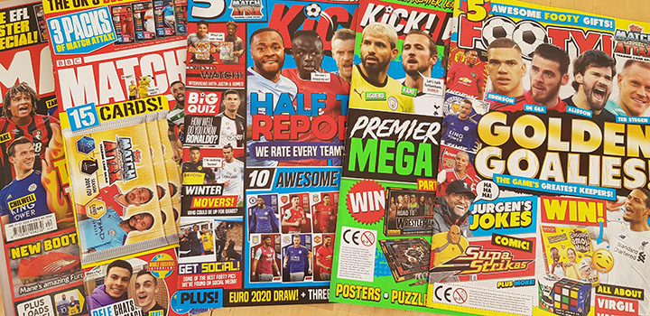 Football magazines