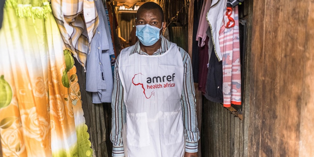 Patrick Malachi, Amref Community Health Worker, Kibera, Kenya.