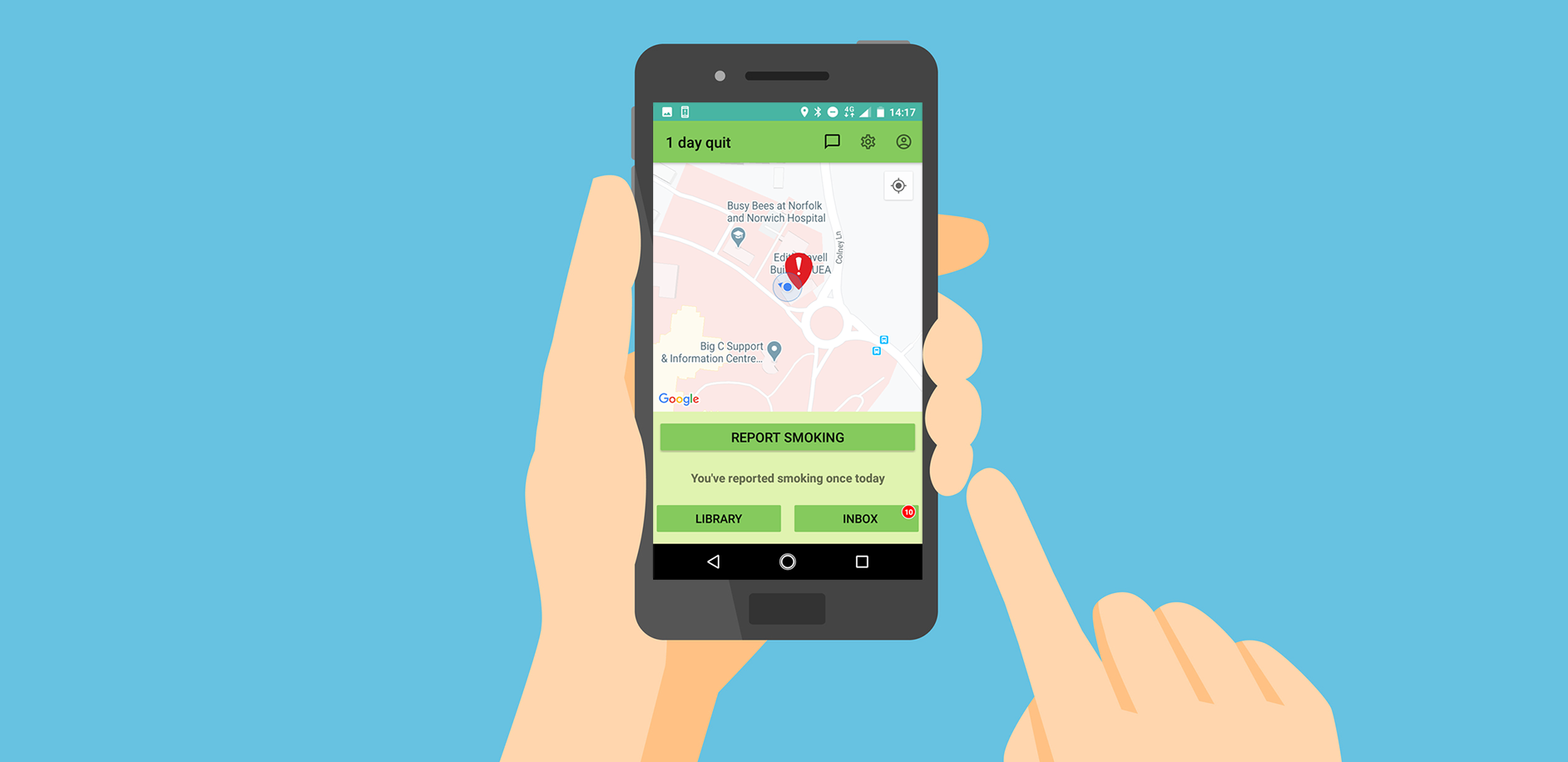 How AI and a mobile phone app could help you quit smoking
