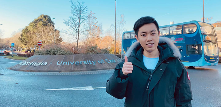 International student gives back to ‘welcoming community’
