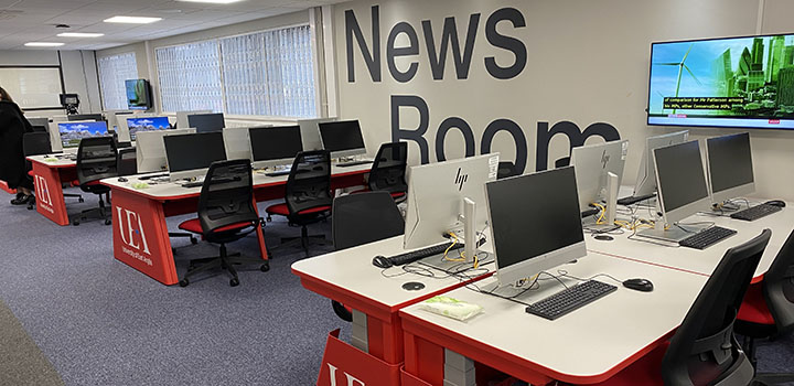 Lights, camera, action! New broadcasting studio opens its doors