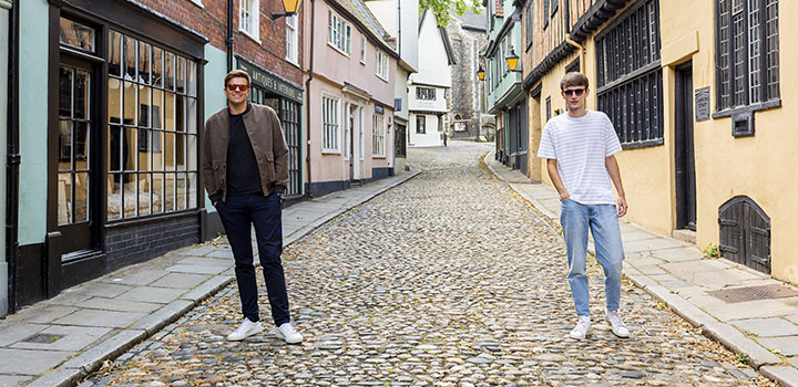 Student launches sustainable eyewear brand with Jake Humphrey