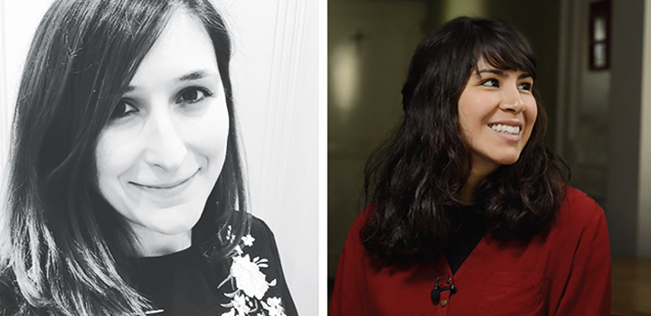 Filmmakers Eylem Atakav and Karoline Pelikan