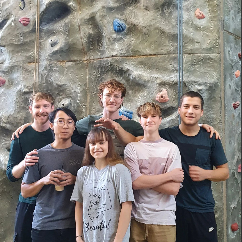 L-R: Joe Magrath, Benehad Ruritan, Nina Hatton-Perkins, Tristan Jouault, Martin Salazar