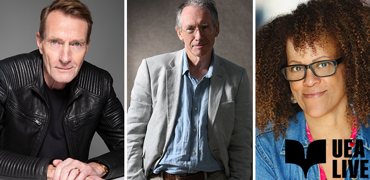 Authors at the UEA Live festival