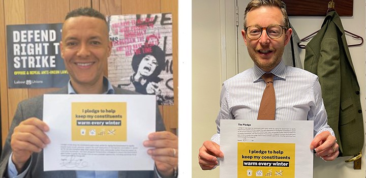 UEA students gain Norfolk MPs’ support for campaign to ensure county residents are ‘Warm This Winter’