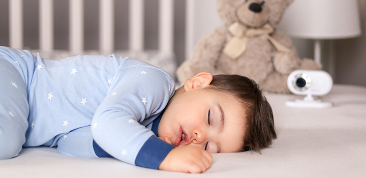 A child napping.